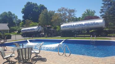 pool water delivery services near me